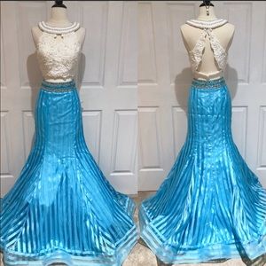 NEW Rachel Allan Two-piece Dress